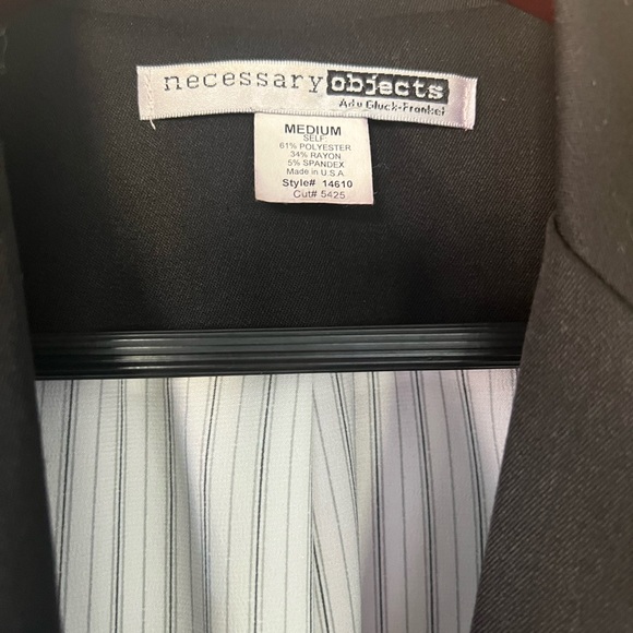 Black formal business blazer size M - Picture 10 of 10